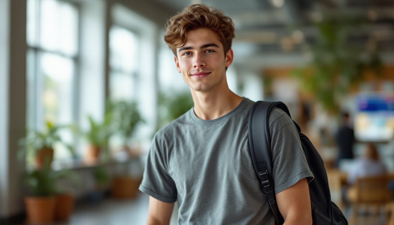 AI 튜터와 함께 카페에서 영어 회화 롤플레잉을 연습하는 모습