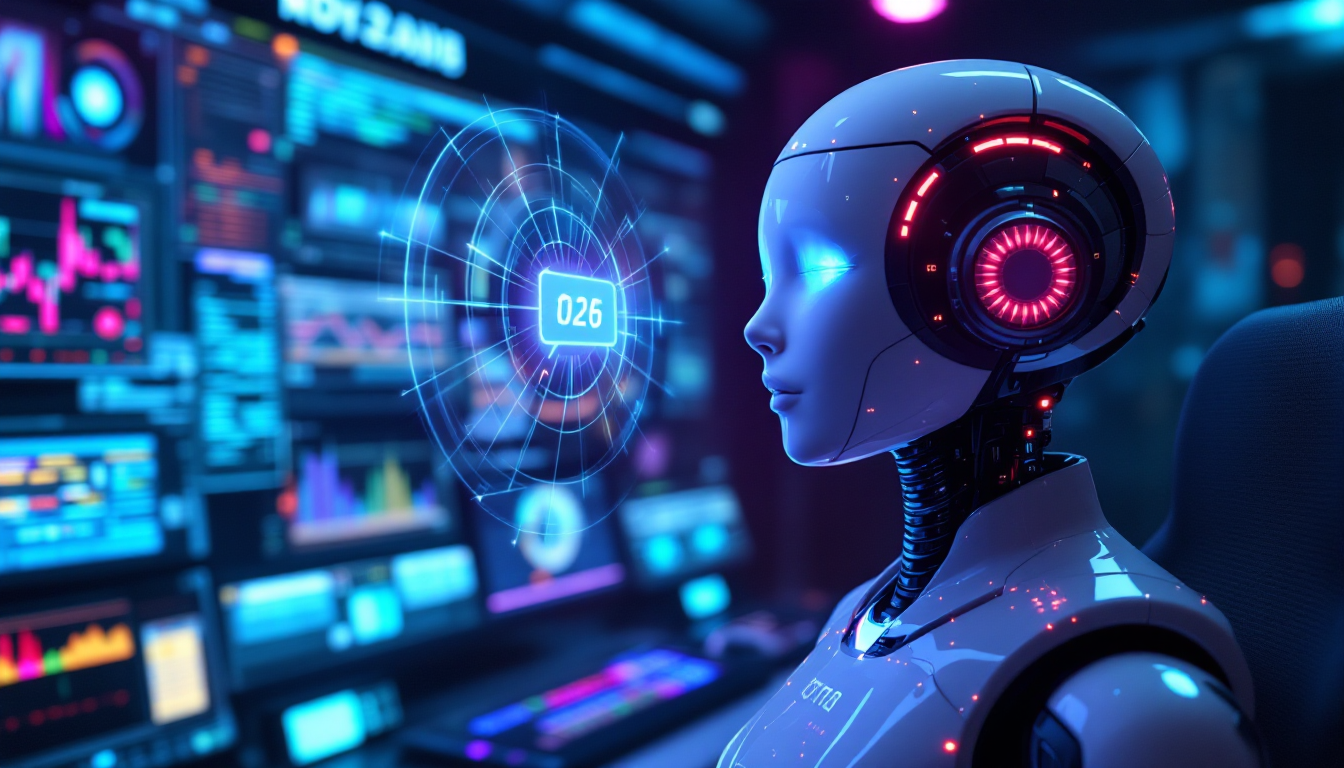 AI 음성 합성 기술을 의미하는 현대적 디지털 스튜디오와 한국어 음성 AI 음성 비서