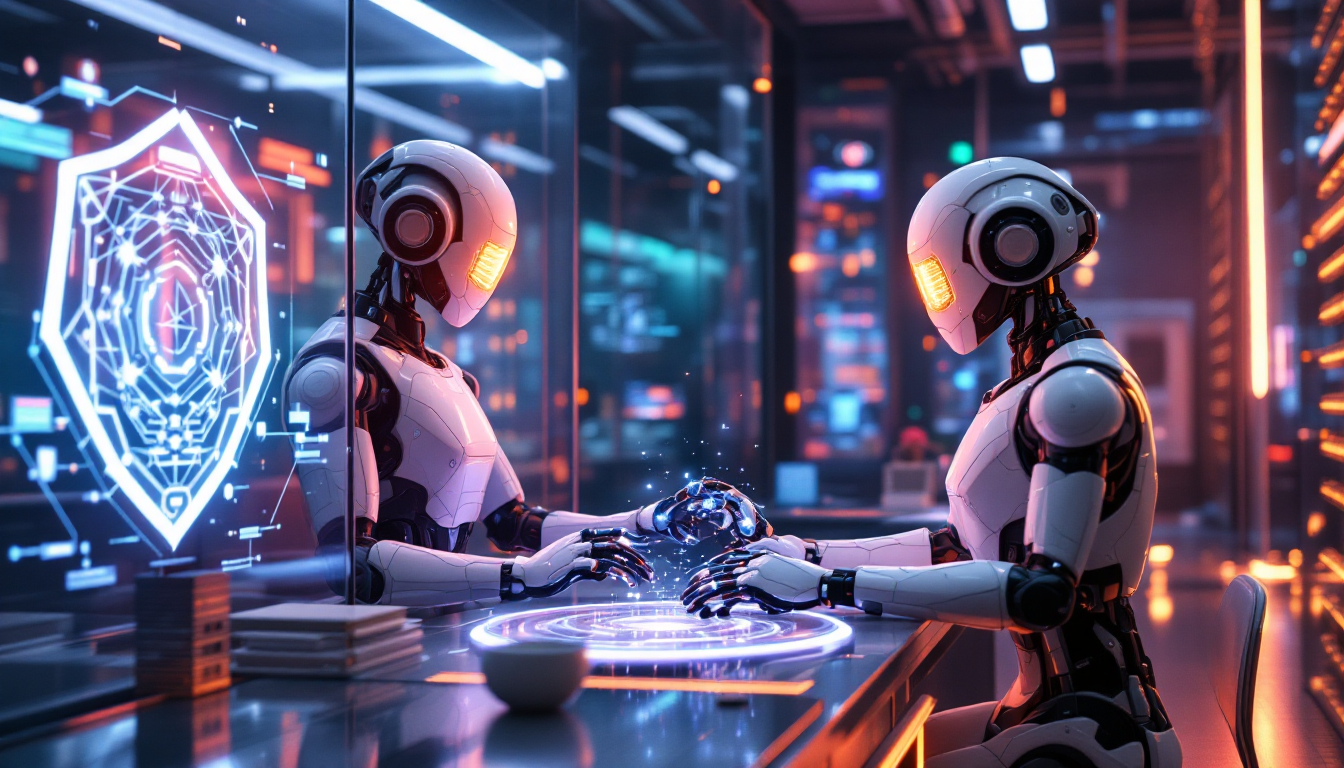 2026년 이후 AI 트렌드 Top 5를 대표하는 개념 이미지