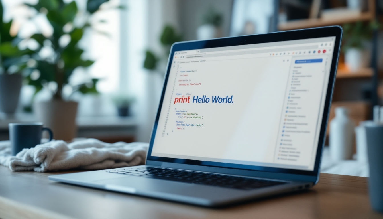 Google Colab에서 파이썬 코드를 실행하는 모습