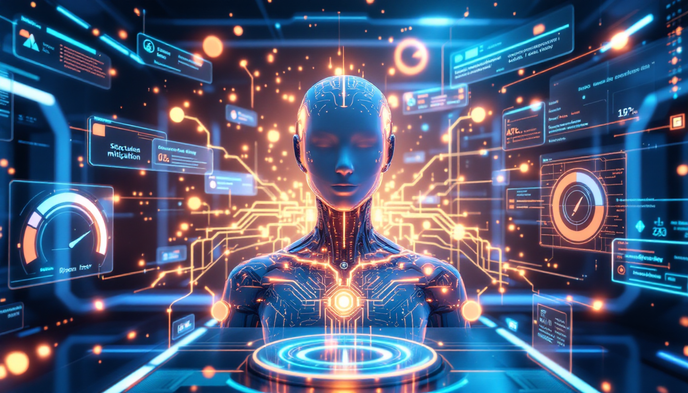 프롬프트 엔지니어링 기초와 중요성을 시각화한 AI와 명확한 지시문 이미지