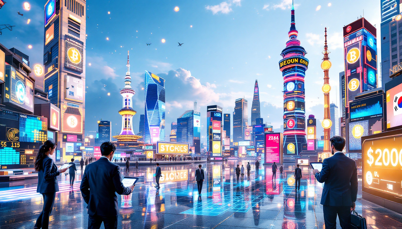 2026년 가상자산 시장이 법적 혼란에서 제도권으로 안정적으로 전환되는 모습을 표현한 이미지