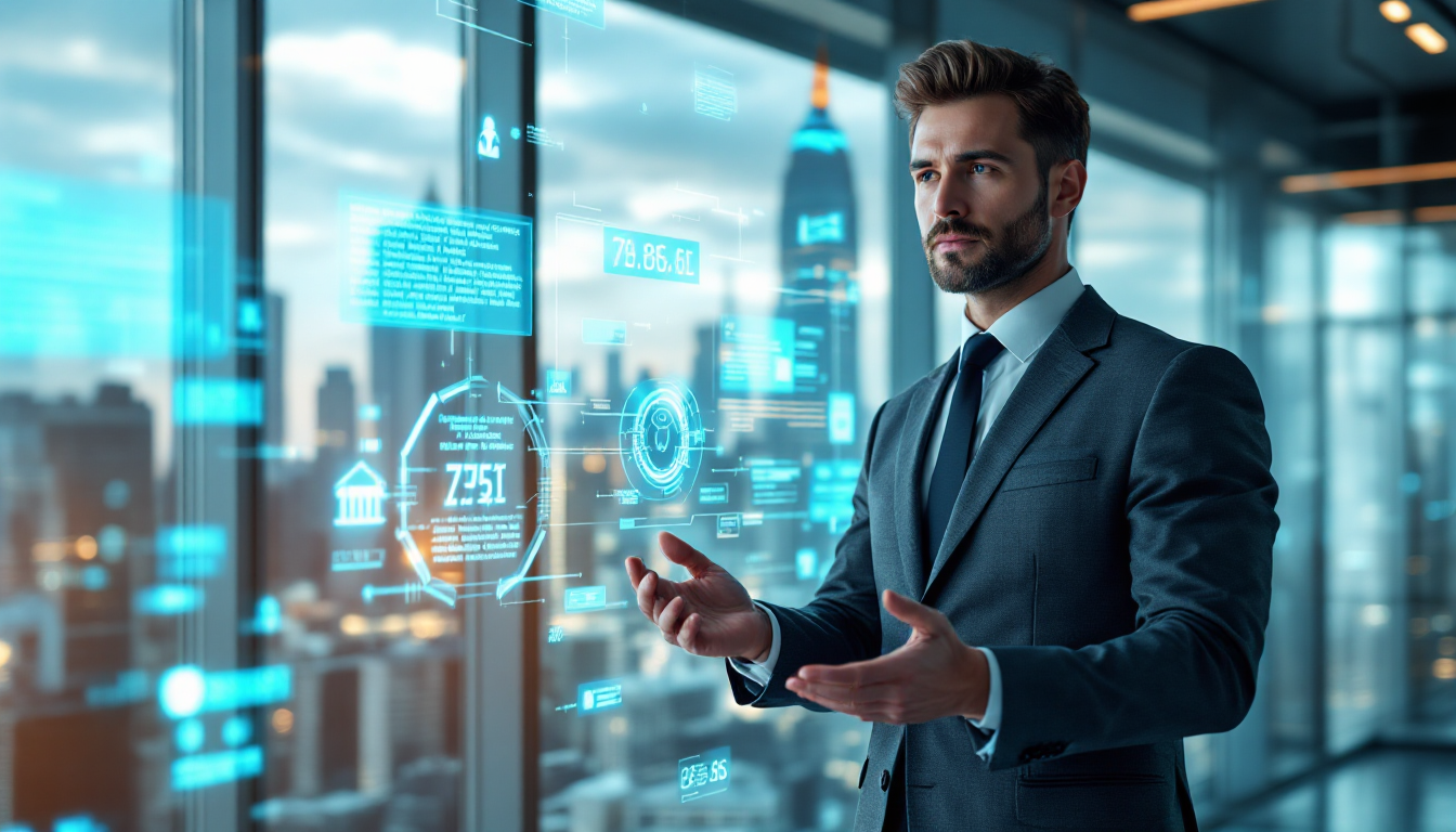 AI 프롬프트 작성 능력으로 미래를 지배하는 전문가 모습