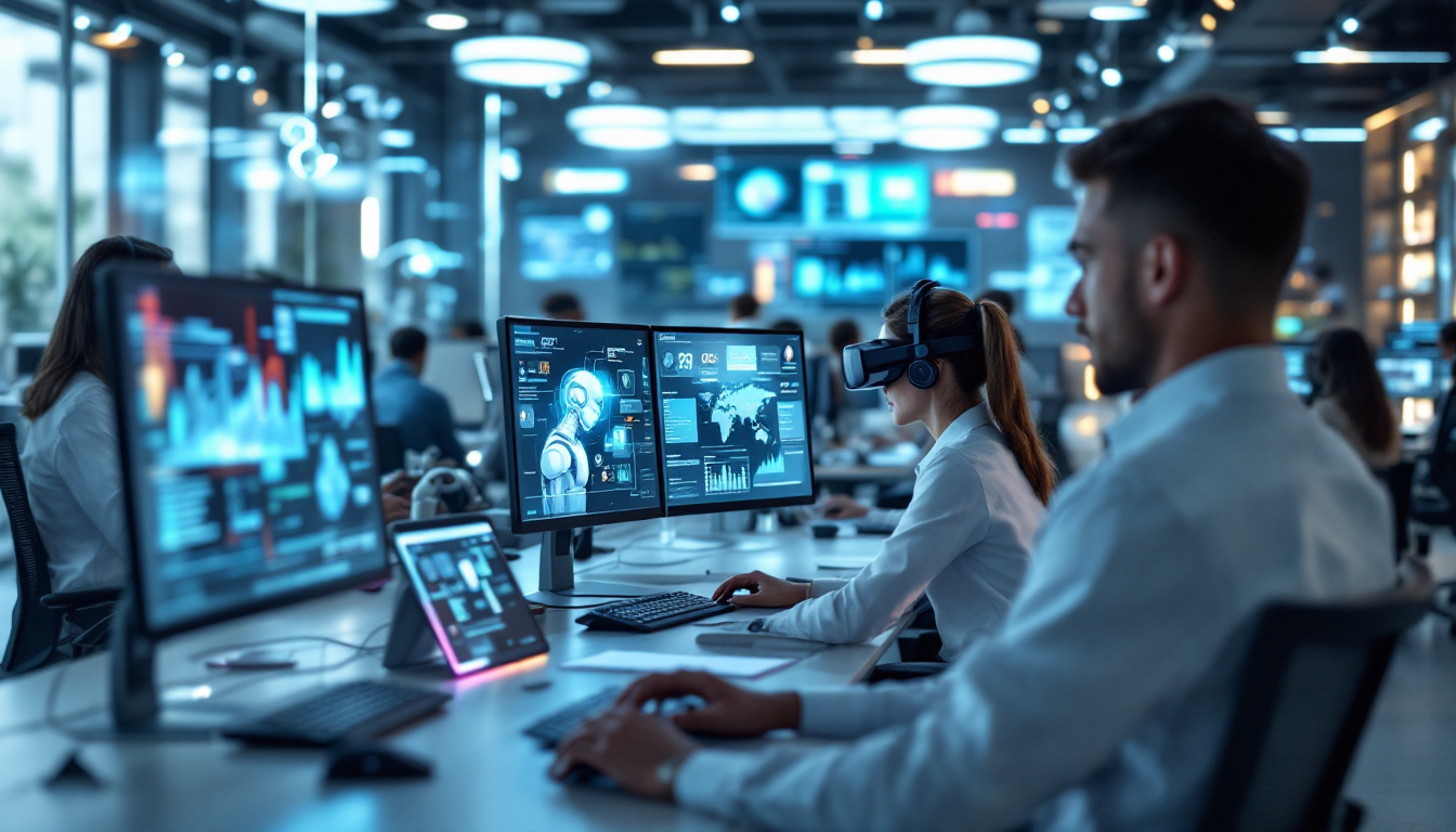 2026년 AI가 필수 역량으로 자리 잡은 현대 사무실 환경