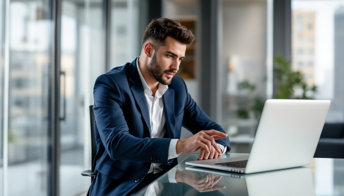 2026년 AI 자동화 파일럿 프로젝트를 시작하는 비즈니스 전문가의 도전과 성공을 상징하는 이미지