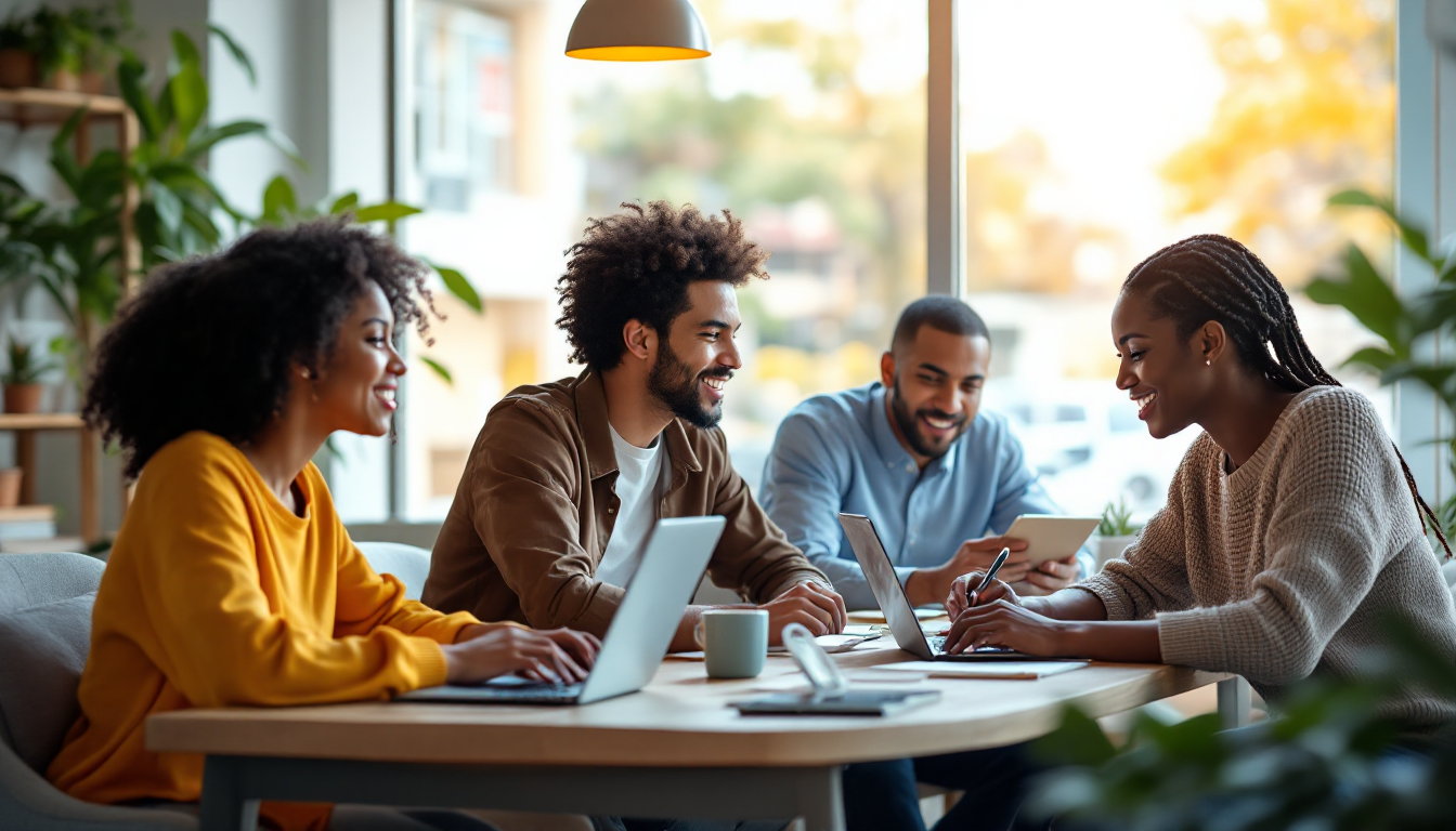 비전공자들이 2026년 최신 기술을 배우며 새로운 커리어 기회를 여는 모습
