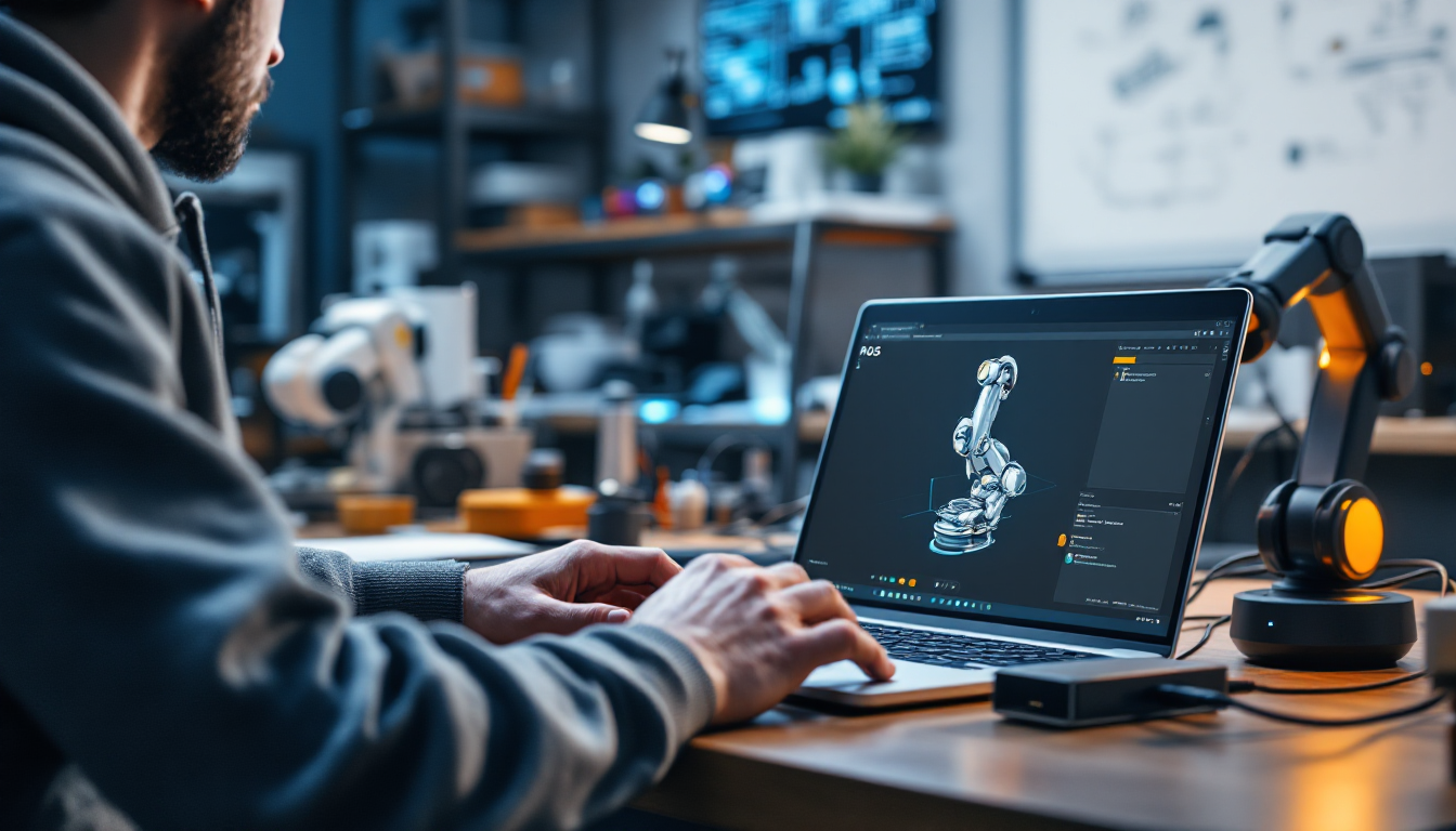 로봇 운영체제 ROS 2와 임베디드 AI를 활용하는 피지컬 AI 전문가의 실습 현장